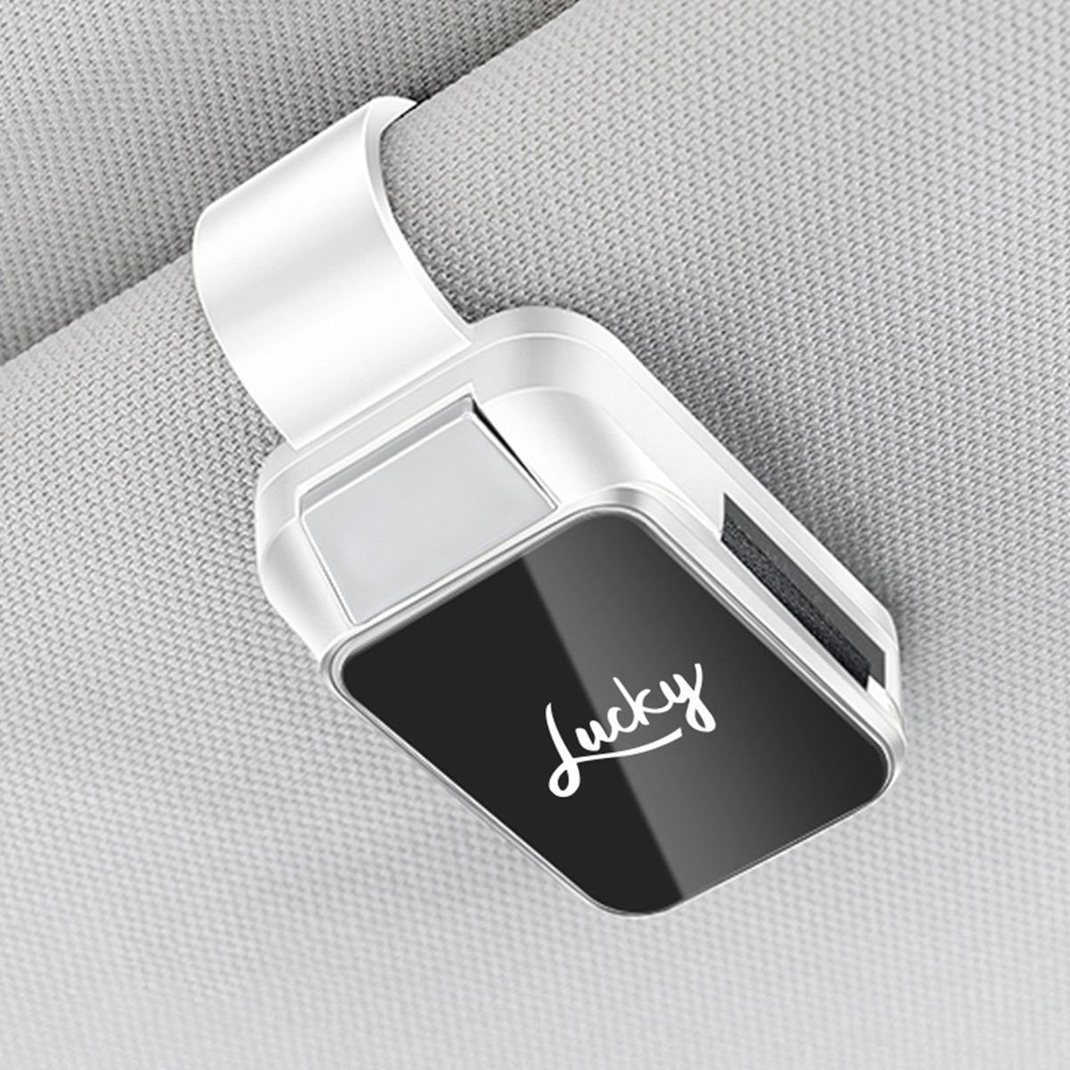 STHIRA® Universal Car Sunglasses Holder Sunglasses Clip Holder for Car Sun Visor Secure Lock Sunglass Holder with One-Button Unlock, Anti-Scratch Sponge, Space-Saving Sunglass Holder for Car STHIRA® Universal Car Sunglasses Holder Sunglasses Clip Holder for Car Sun Visor Secure Lock Sunglass Holder with One-Button Unlock, Anti-Scratch Sponge, Space-Saving Sunglass Holder for Car